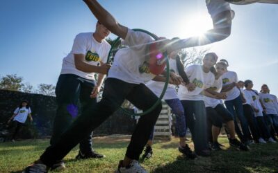 149 jóvenes de seis parroquias participaron en el séptimo encuentro del programa Construyendo Futuro